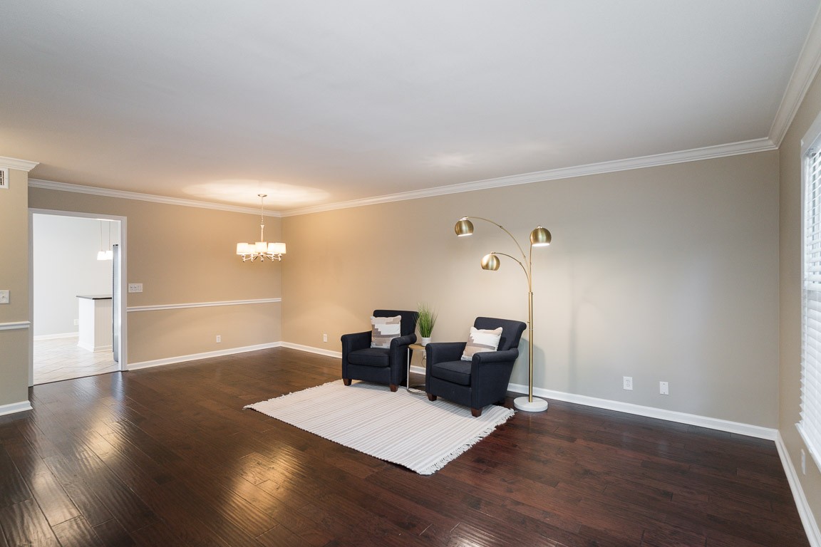 711 Kent Road Nashville, TN 37214 - Photo 5 of 31 a view of workspace with wooden floor