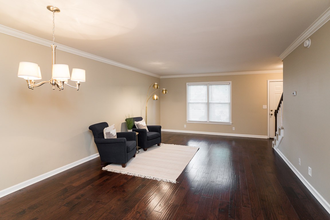 711 Kent Road Nashville, TN 37214 - Photo 8 of 31 a living room with furniture and a wooden floor