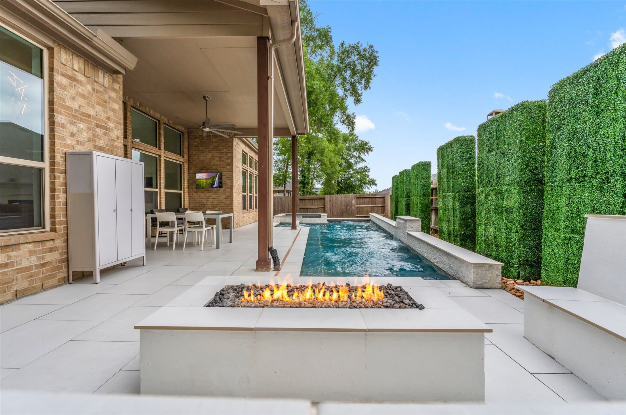 1053 Bat Hawk Court Conroe, TX 77385 - Photo 48 of 50 a view of outdoor space ocean view