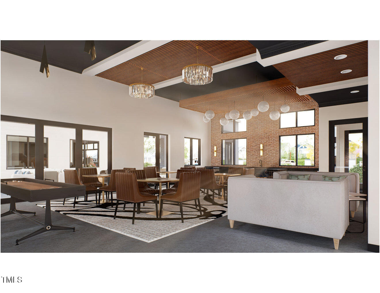 1201 Bell Heather Road, Unit 16 Durham, NC 27703 - Photo 32 of 41 Clubhouse interior