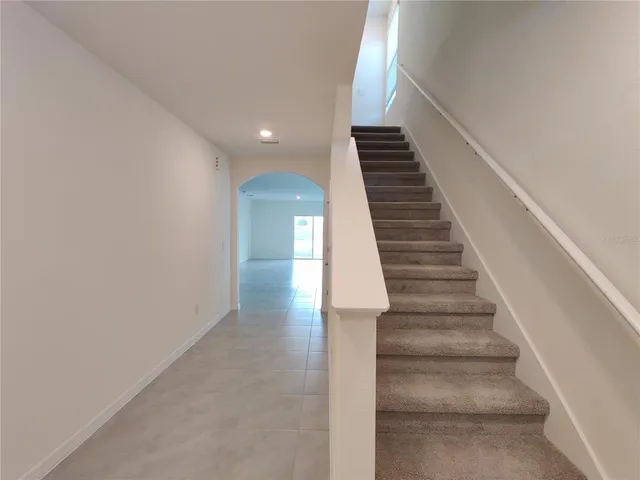 a view of entryway and hall
