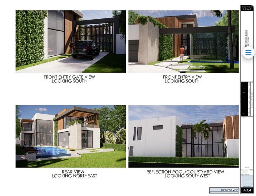 206 East Riverside Drive Jupiter, FL 33469 - Photo 7 of 15 Proposed house size