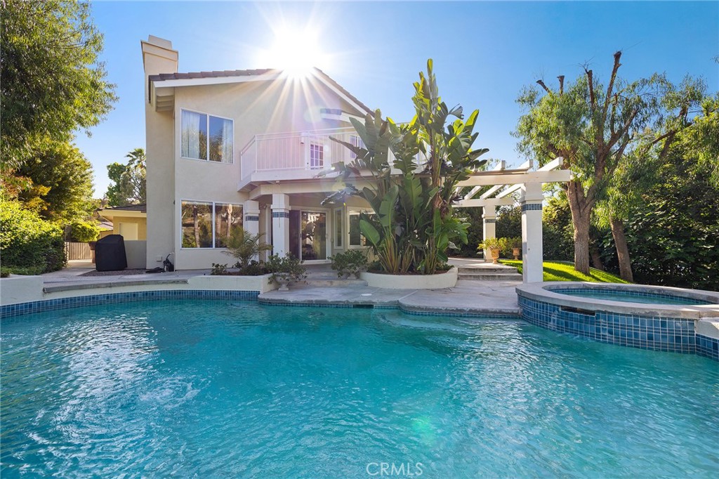 16562 Orangewind Lane Riverside, CA 92503 - Photo 20 of 45 My favorite view of back of this beautiful two-story home and patio cover late afternoon and beautiful back yard trees
