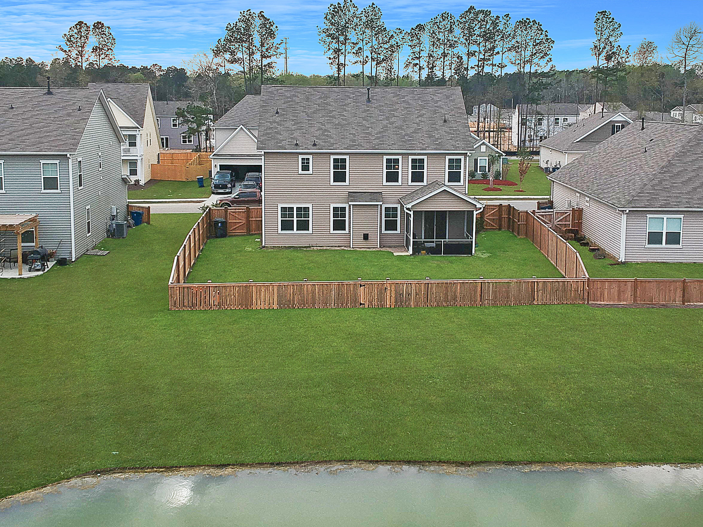 308 Knawl Road Moncks Corner, SC 29461 - Photo 3 of 27 Completely fenced in!