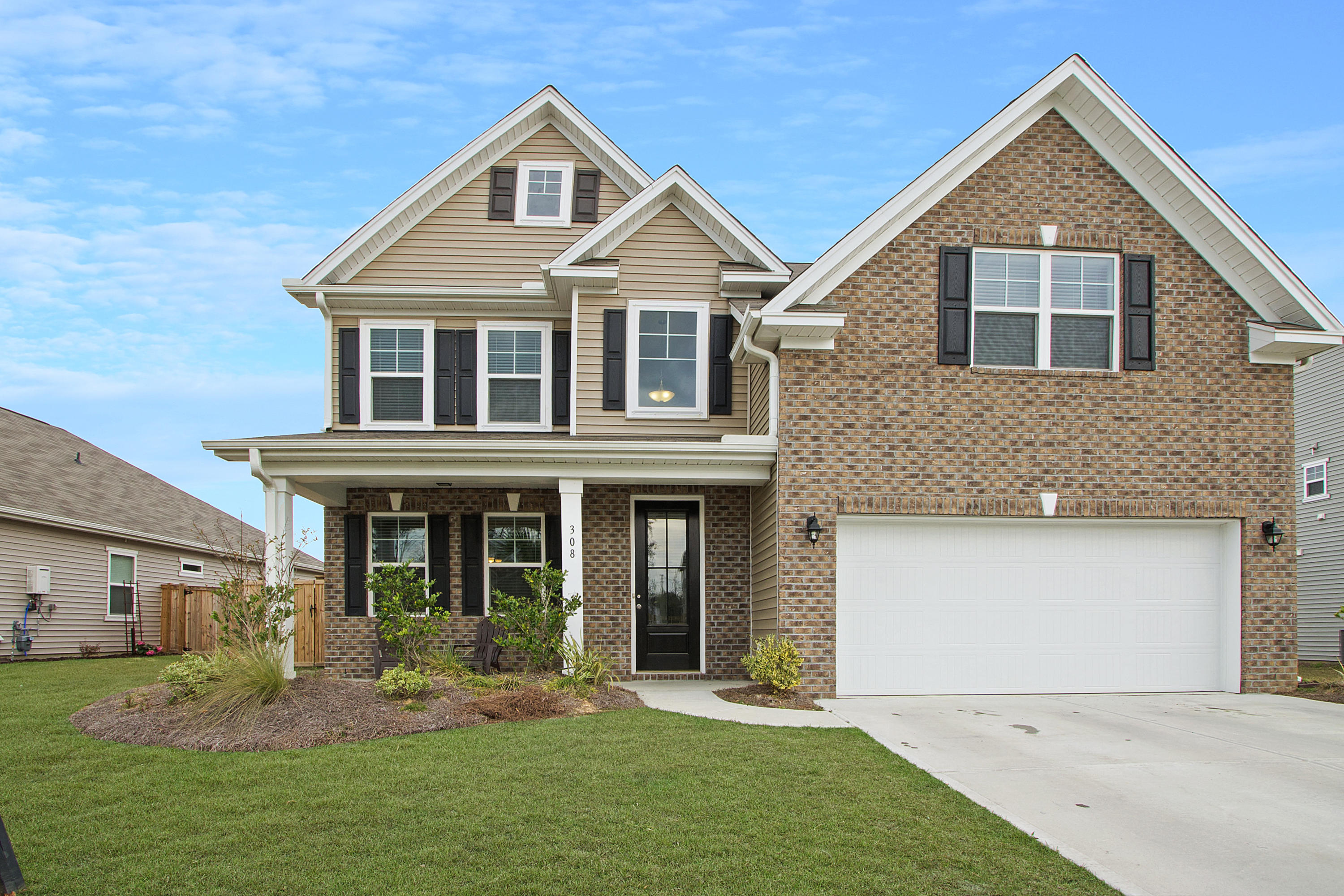 308 Knawl Road Moncks Corner, SC 29461 - Photo 4 of 27 Brick front!
