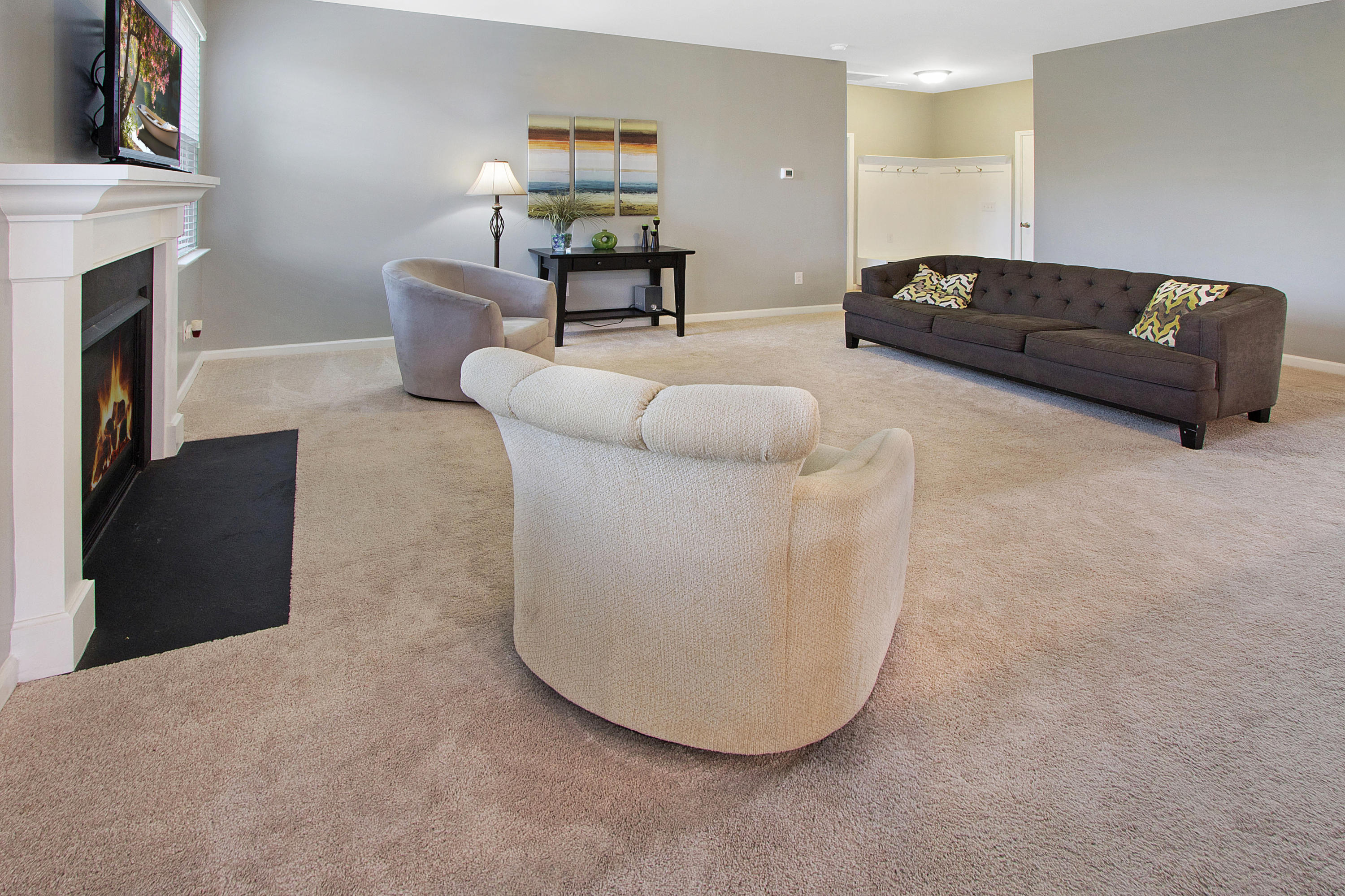 308 Knawl Road Moncks Corner, SC 29461 - Photo 10 of 27 Family room with fireplace