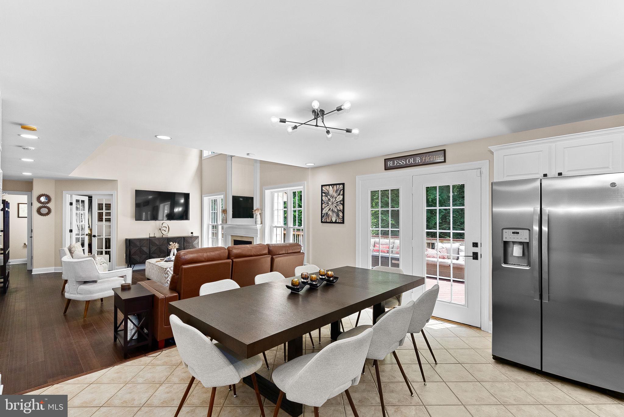 7214 Calamo Street Springfield, VA 22150 - Photo 29 of 77 Kitchen and breakfast area