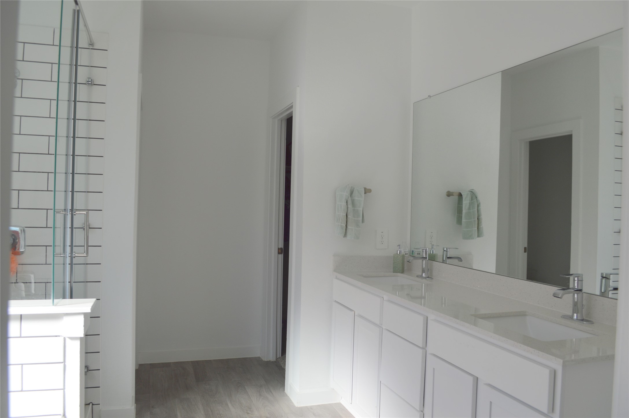 14258 Wonder Lake Lane Conroe, TX 77384 - Photo 6 of 12 a bathroom with a sink and a mirror