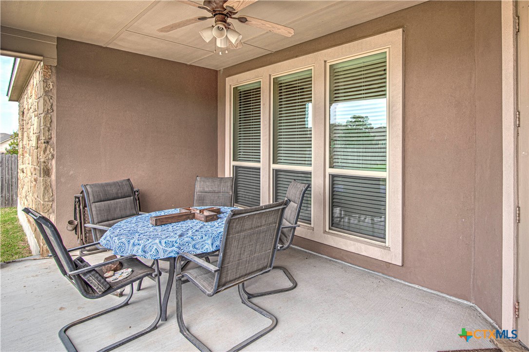 623 Coventry Drive Temple, TX 76502 - Photo 29 of 38 a view of a dining room with furniture window and outside view
