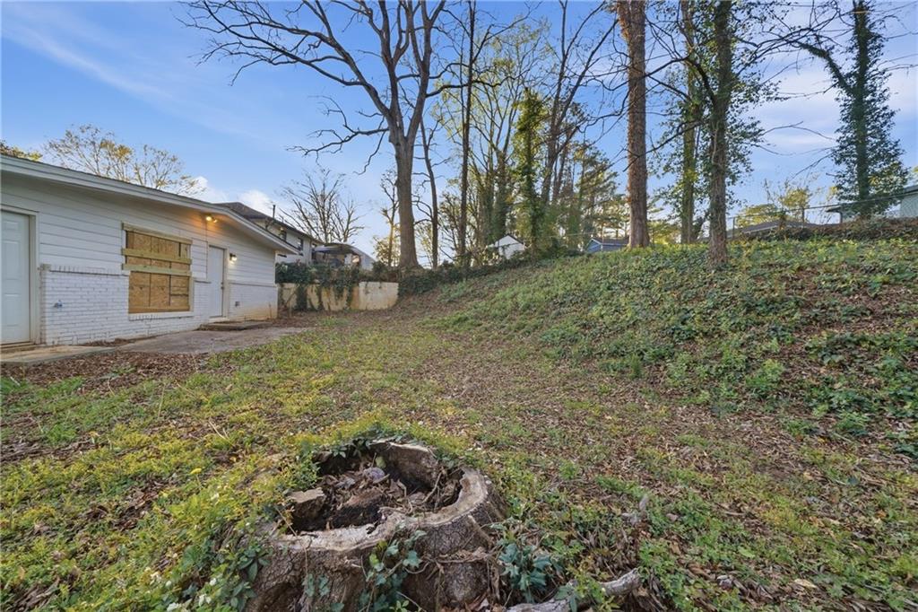 3024 Pasadena Drive Decatur, GA 30032 - Photo 26 of 28 a backyard of a house with lots of green space