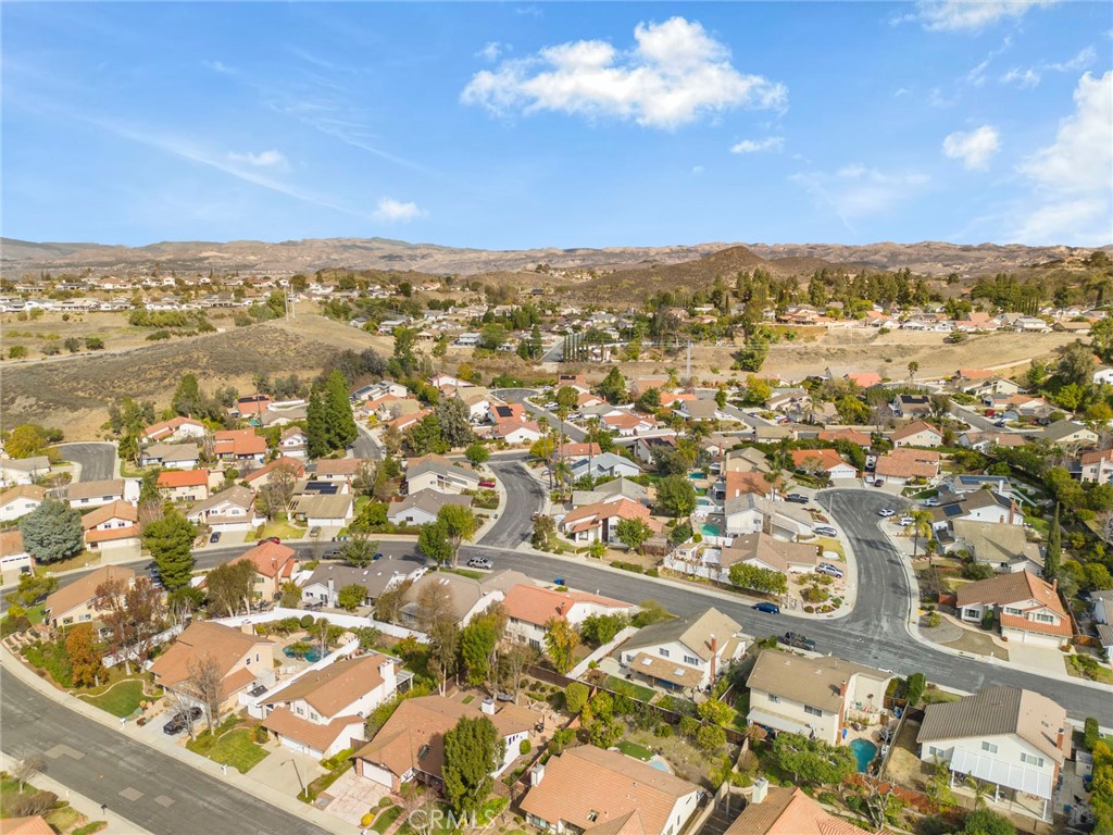 3488 Radcliffe Road Thousand Oaks, CA 91360 - Photo 23 of 23 an aerial view of residential building with green space