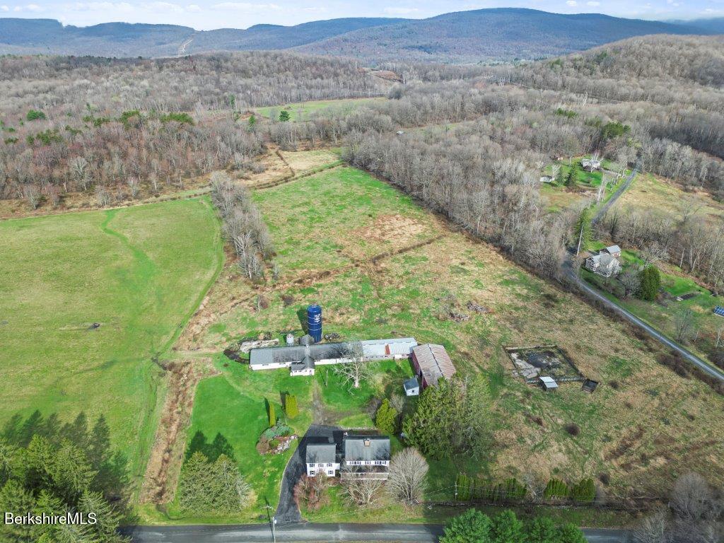 10 Goodell Road Lanesborough, MA 01237 - Photo 54 of 67 a view of a lush green hillside and houses