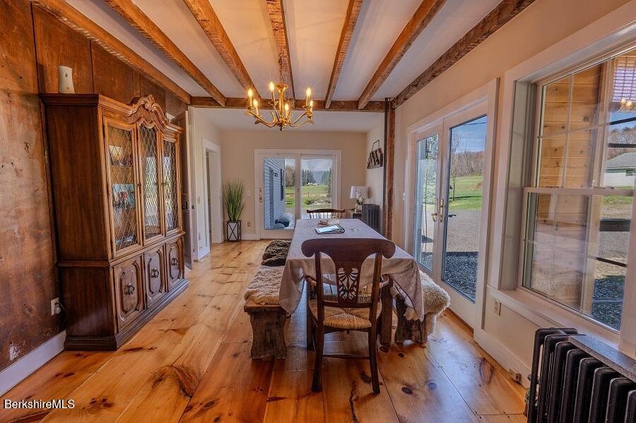 10 Goodell Road Lanesborough, MA 01237 - Photo 8 of 67 a view of a dining room with furniture window and wooden floor