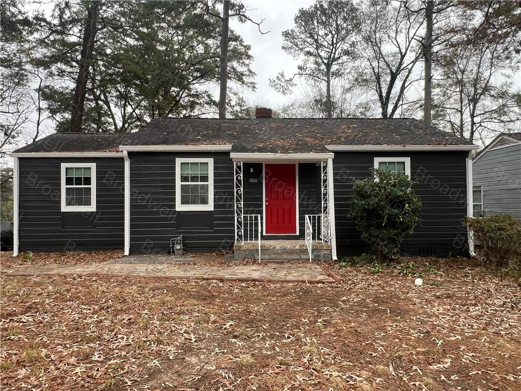 1860 Broadwell Street Southwest Atlanta, GA 30310 - Photo 1 of 23 front view of a house