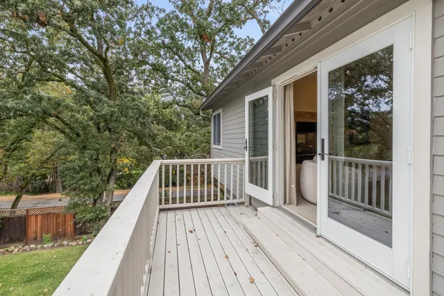 a bed room with a bed and a couch