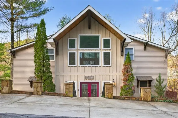 a view of front a house