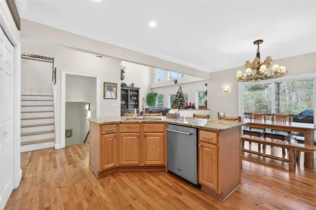 a bathroom with a sink double vanity and a mirror