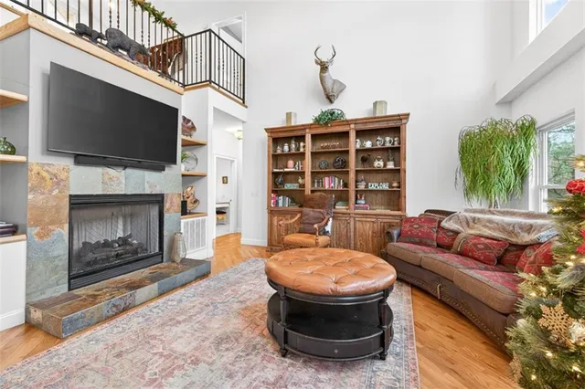 a bathroom with a bathtub and a sink