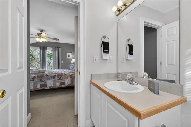 a view of a city with a mountain