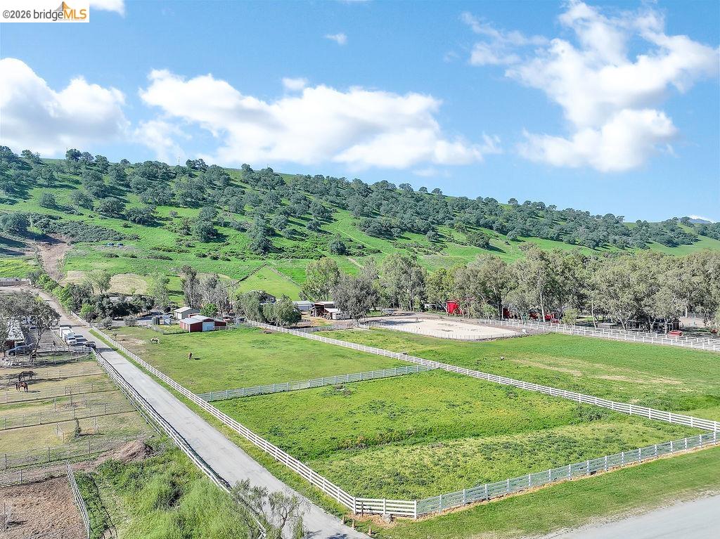 4229 Briones Valley Road Brentwood, CA 94513 - Photo 3 of 37 Aerial view of sparsely populated area featuring agricultural land