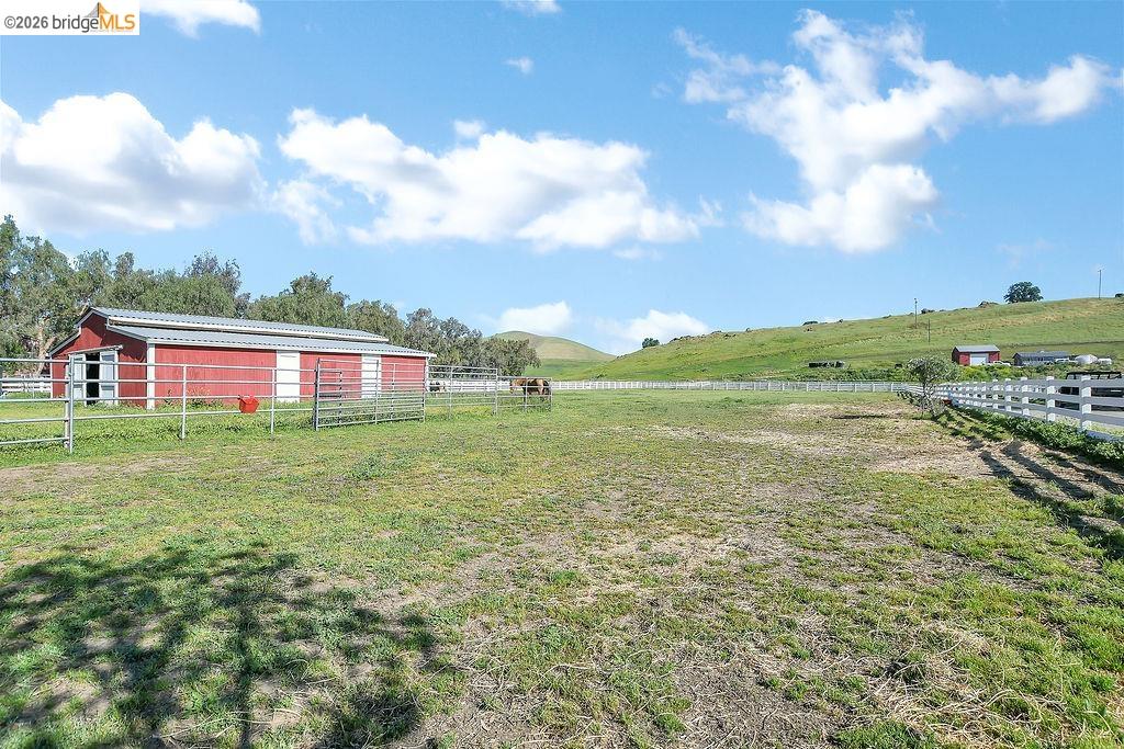 4229 Briones Valley Road Brentwood, CA 94513 - Photo 32 of 37 View of yard featuring an outbuilding and a rural view