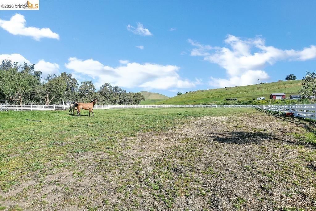 4229 Briones Valley Road Brentwood, CA 94513 - Photo 33 of 37 View of yard with a rural view and an outdoor riding arena