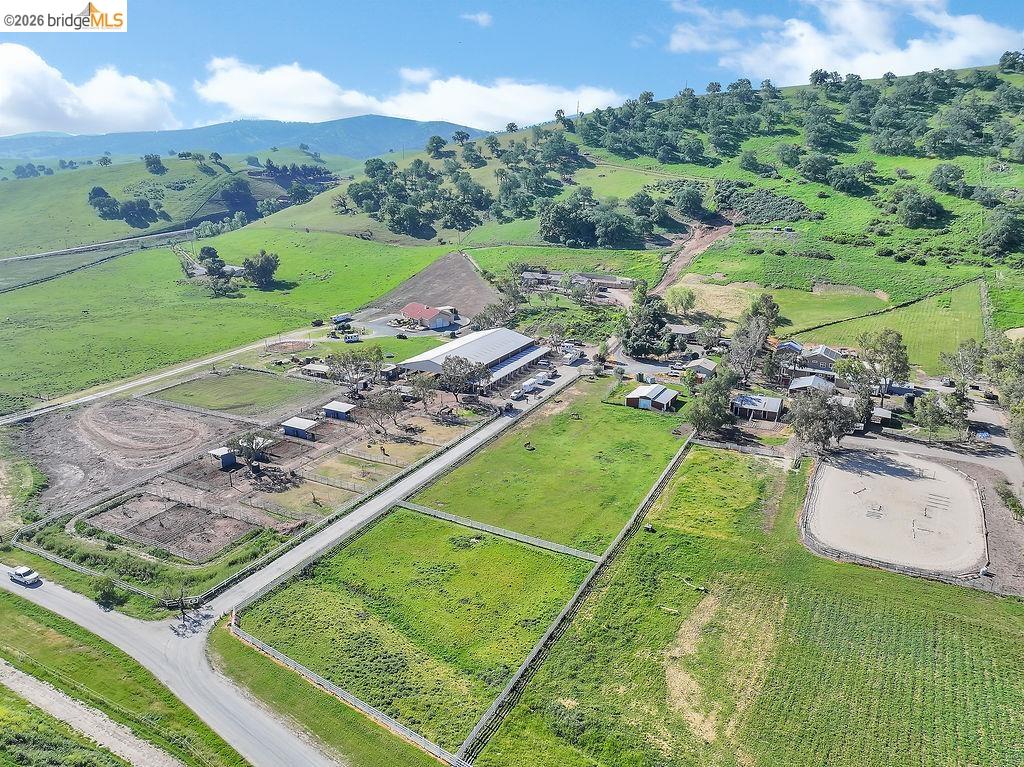 4229 Briones Valley Road Brentwood, CA 94513 - Photo 4 of 37 Aerial view of sparsely populated area with mountains