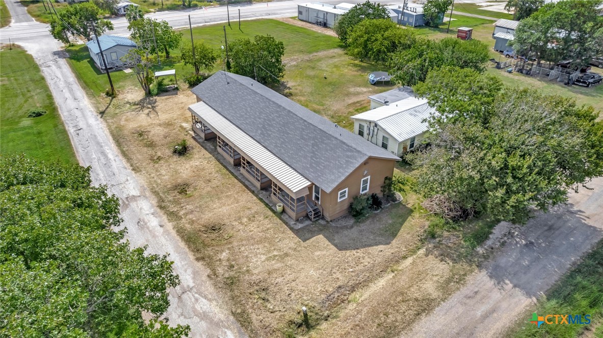 103 5th Street Seadrift, TX 77983 - Photo 18 of 18 an aerial view of a house with a yard