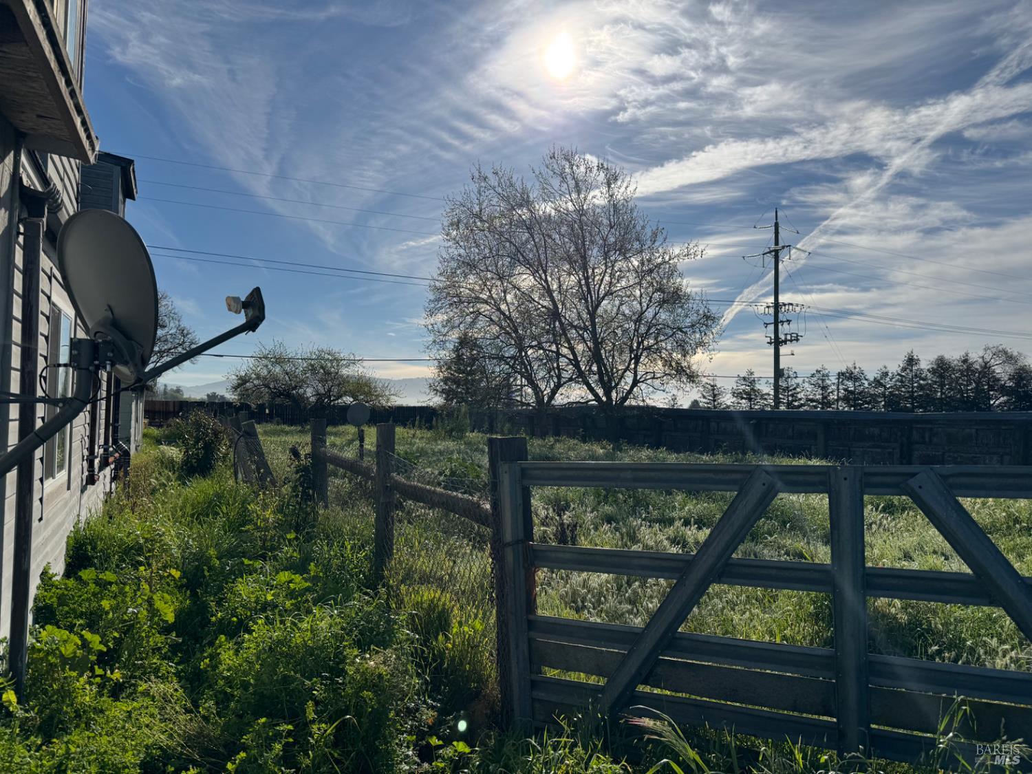 4553 Stony Point Road Santa Rosa, CA 95407 - Photo 18 of 26 Back of 4555 and fenced side pasture