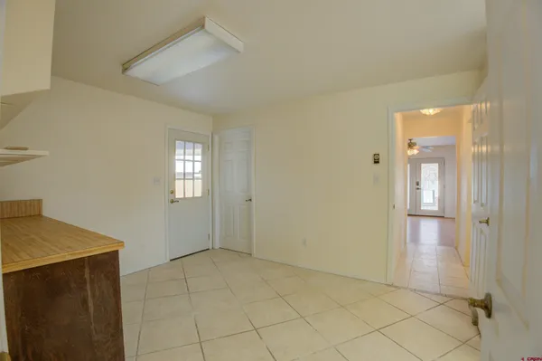 a view of storage and utility room in empty room