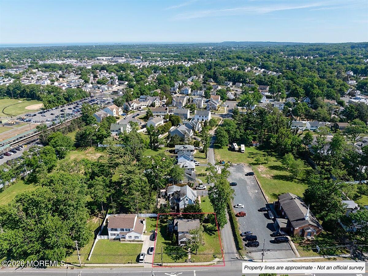 659 Holmdel Road Hazlet, NJ 07730 - Photo 28 of 41 an aerial view of a city with lots of residential buildings