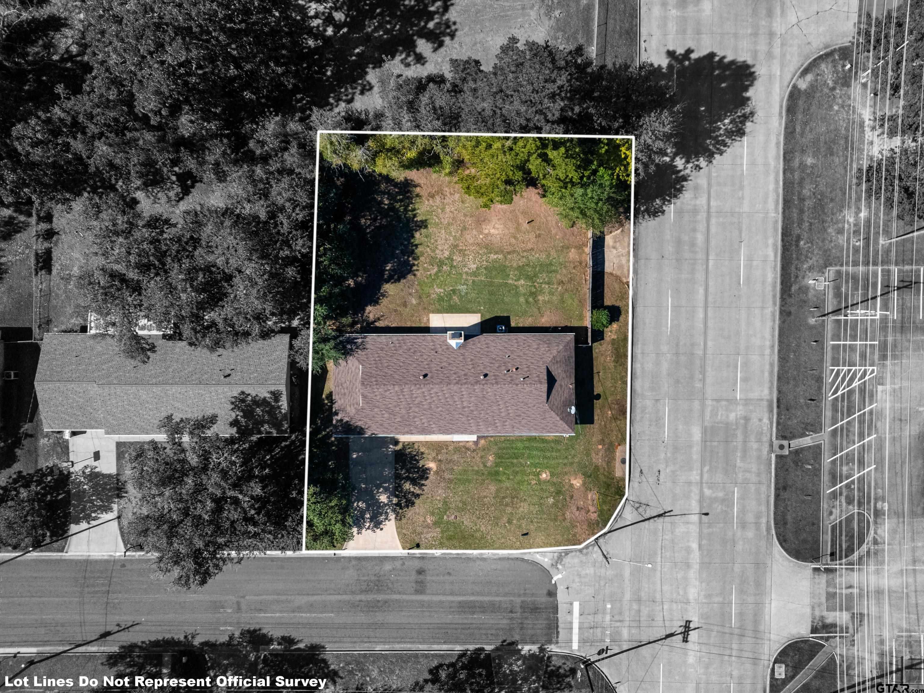 1907 Beth Drive Longview, TX 75605 - Photo 5 of 40 an aerial view of residential house with outdoor space
