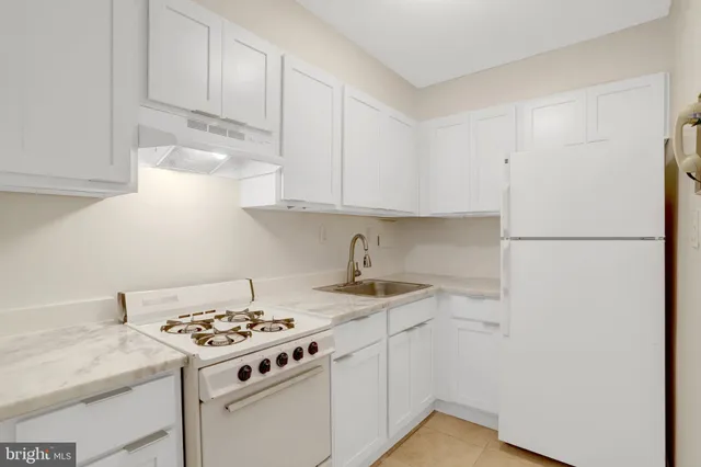 a kitchen with a sink a stove and refrigerator