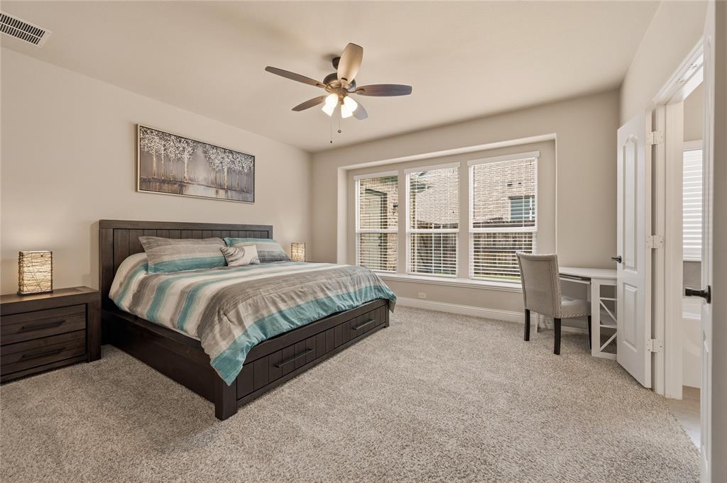 2104 Vista Ridge Road Melissa, TX 75454 - Photo 20 of 40 Downstairs primary bedroom