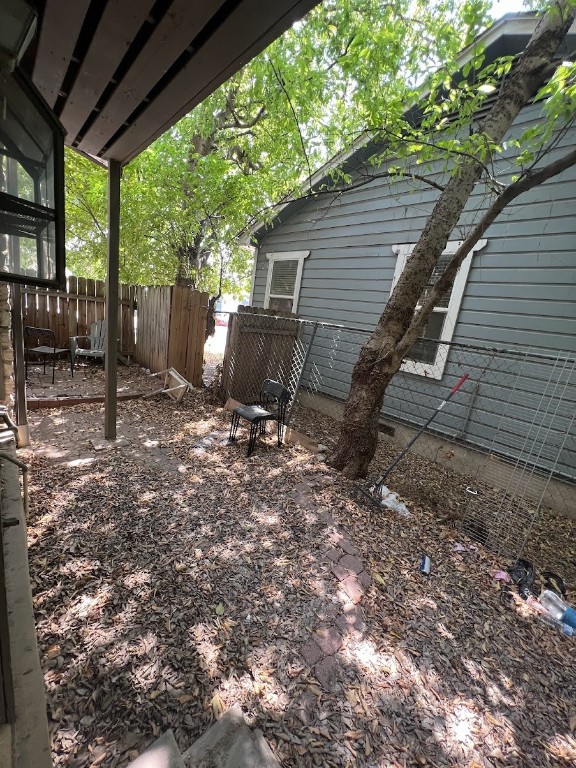 3506 Speedway, Unit 101 Austin, TX 78705 - Photo 15 of 31 a backyard of a house with seating space