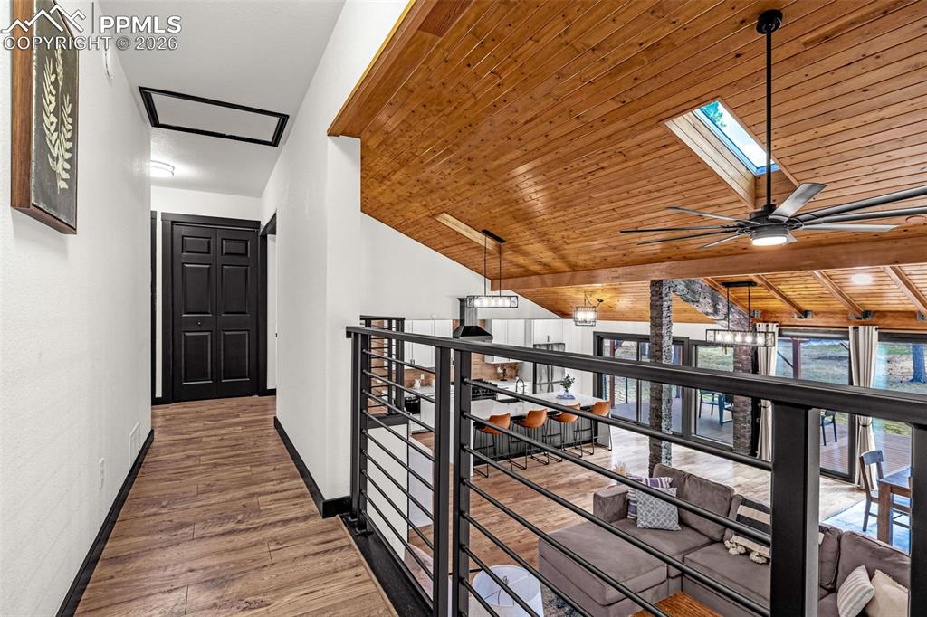 15520 Bar X Road Colorado Springs, CO 80908 - Photo 29 of 50 a view of a balcony