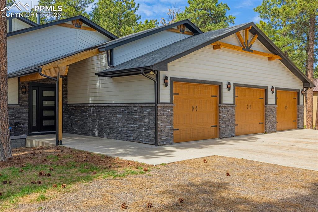 15520 Bar X Road Colorado Springs, CO 80908 - Photo 47 of 50 a view of backyard of house