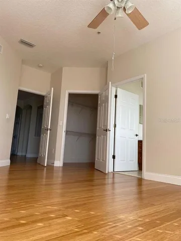 a view of a room with closet and entryway