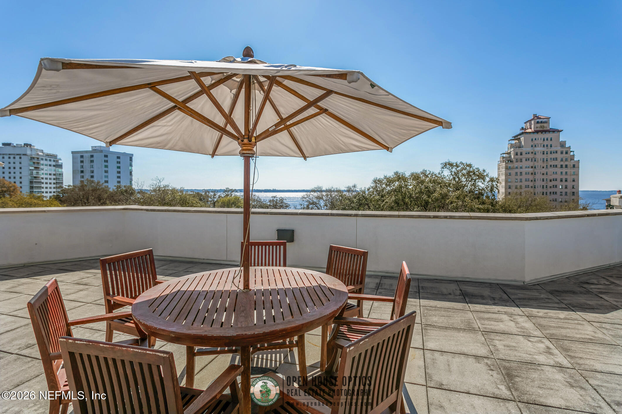 1661 Riverside Avenue, Unit 407 Jacksonville, FL 32204 - Photo 41 of 60 a view of a balcony with furniture