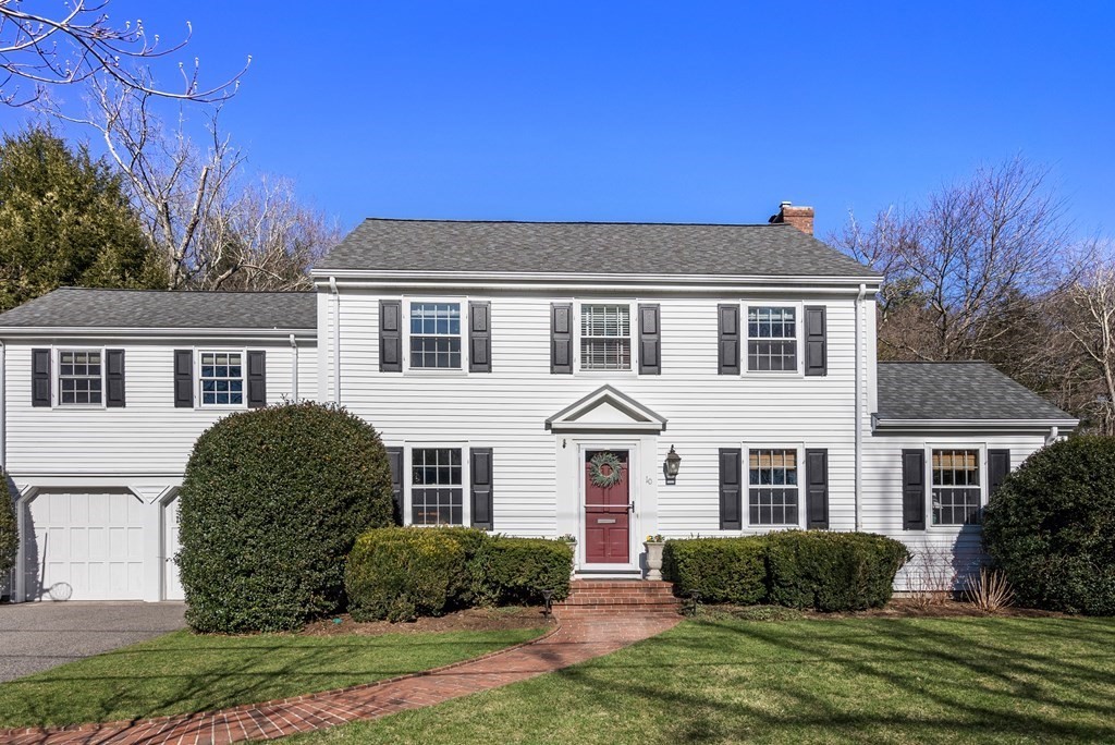 10 Meadowbrook Road Wellesley, MA 02481 - Photo 1 of 40 a house view with a garden space