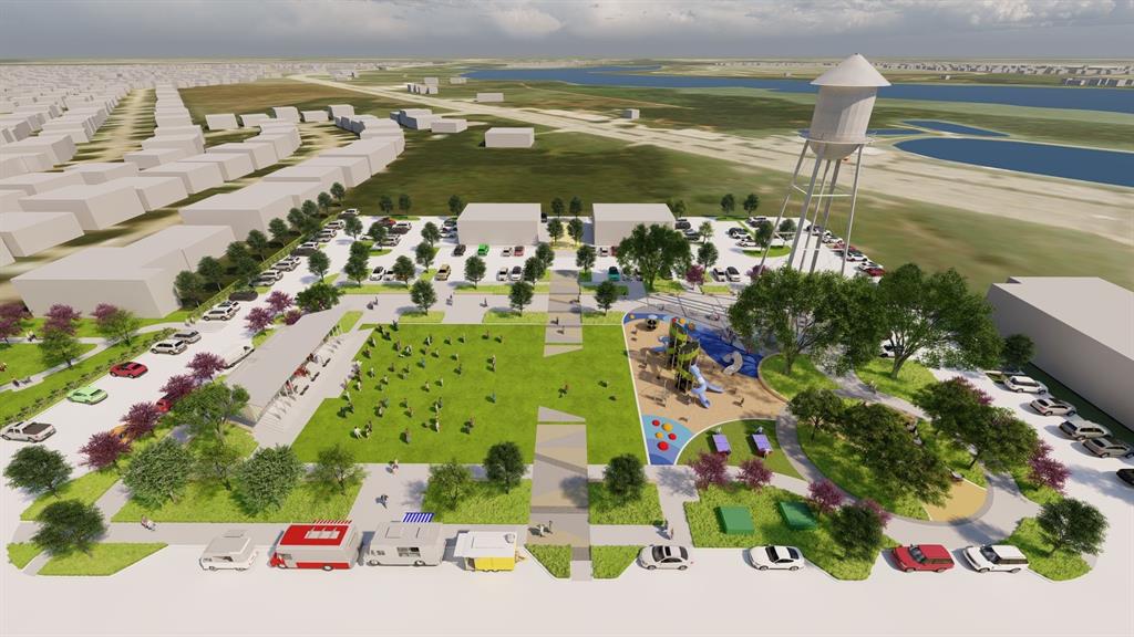 308 Sheridan Road Oak Point, TX 75068 - Photo 30 of 32 Aerial view of lawn area at lake front