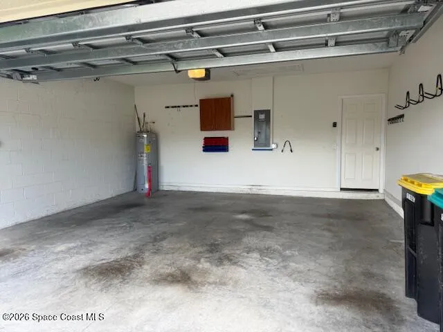 a close up of a door