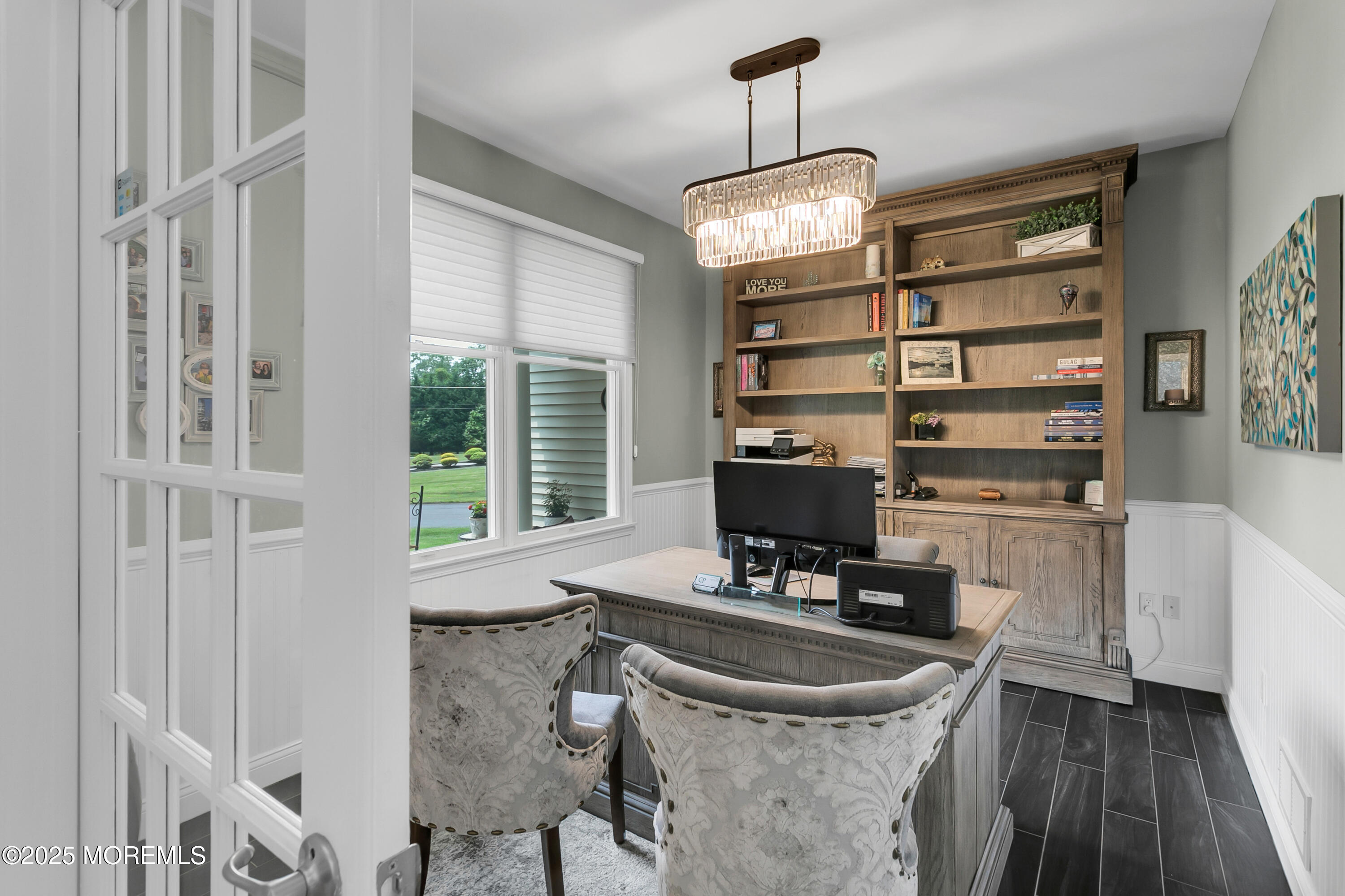 529 Woodview Road Toms River, NJ 08755 - Photo 14 of 85 a view of a workspace with furniture and a window