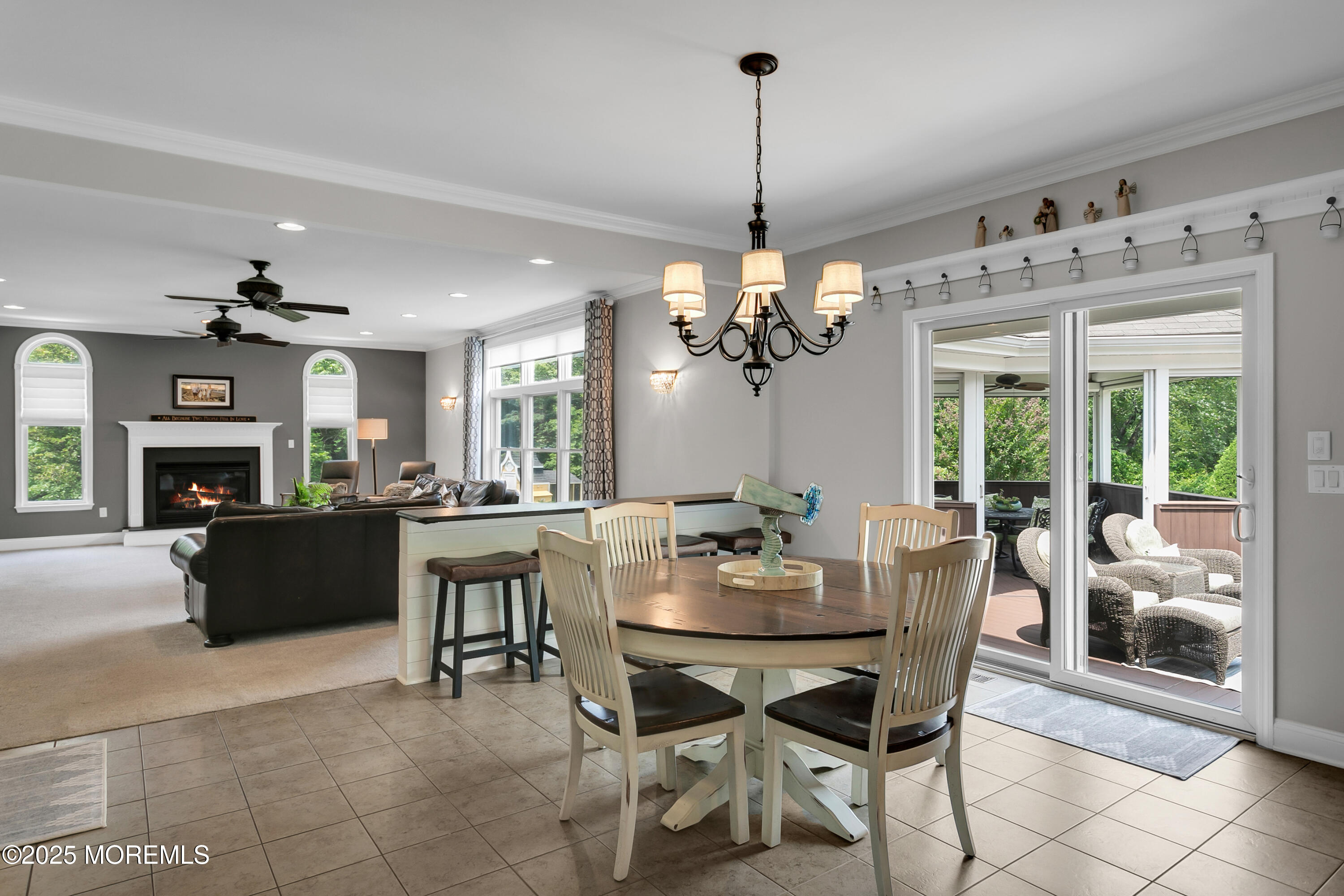 529 Woodview Road Toms River, NJ 08755 - Photo 24 of 85 a view of a dining room with furniture window and outside view