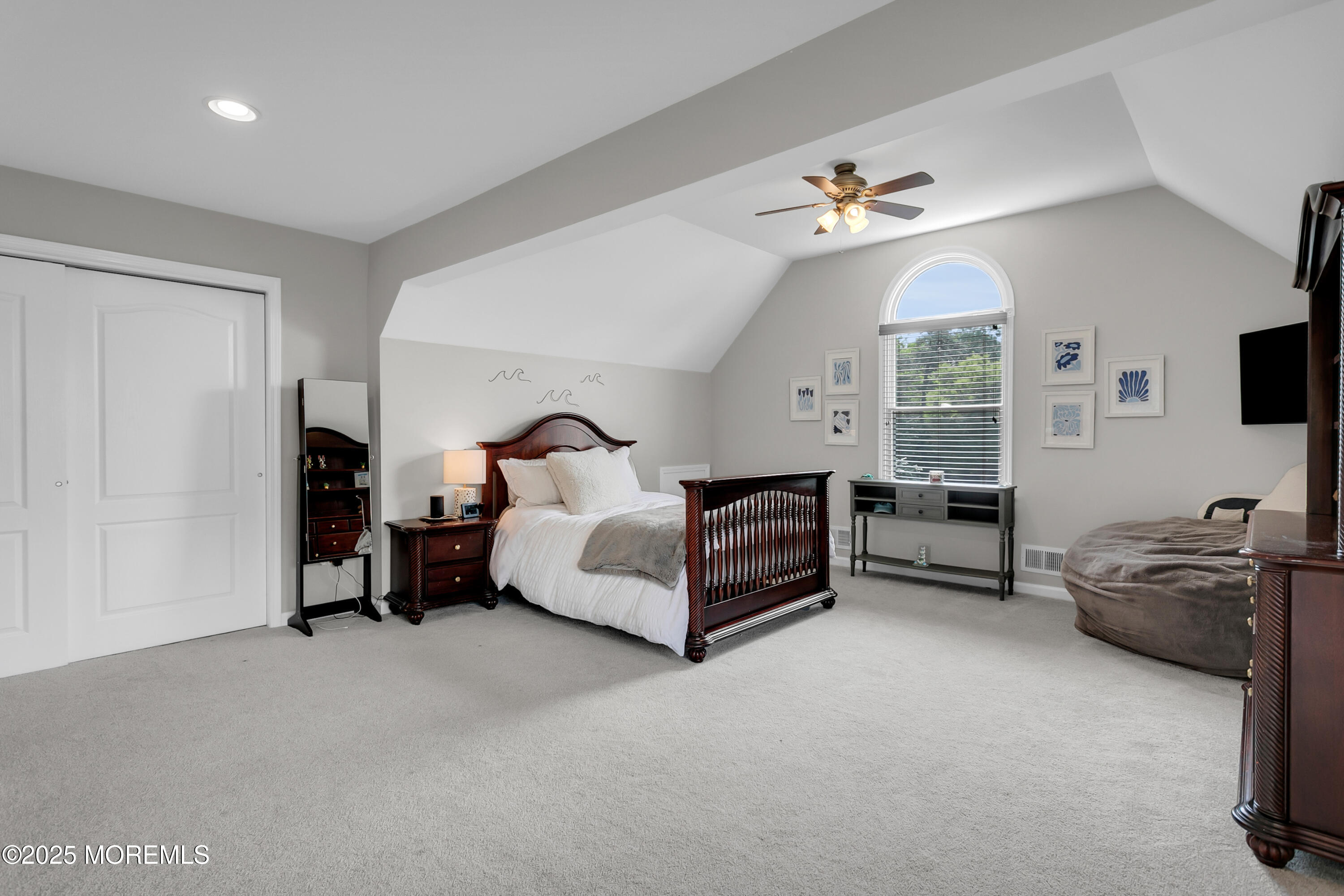 529 Woodview Road Toms River, NJ 08755 - Photo 43 of 85 a bedroom with furniture and a large window