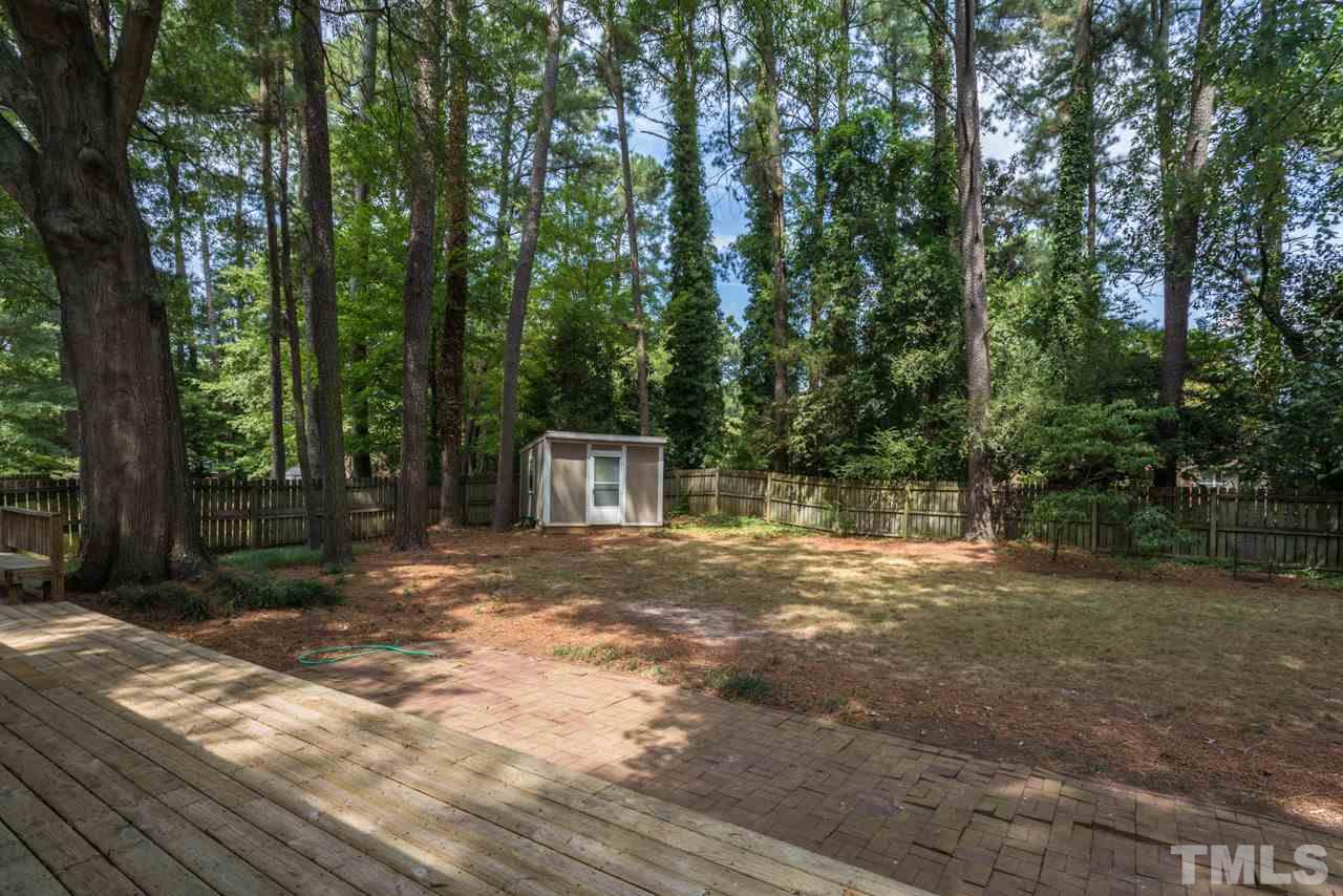 3408 Cherry Lane Raleigh, NC 27607 - Photo 19 of 25 a view of a outdoor space with trees