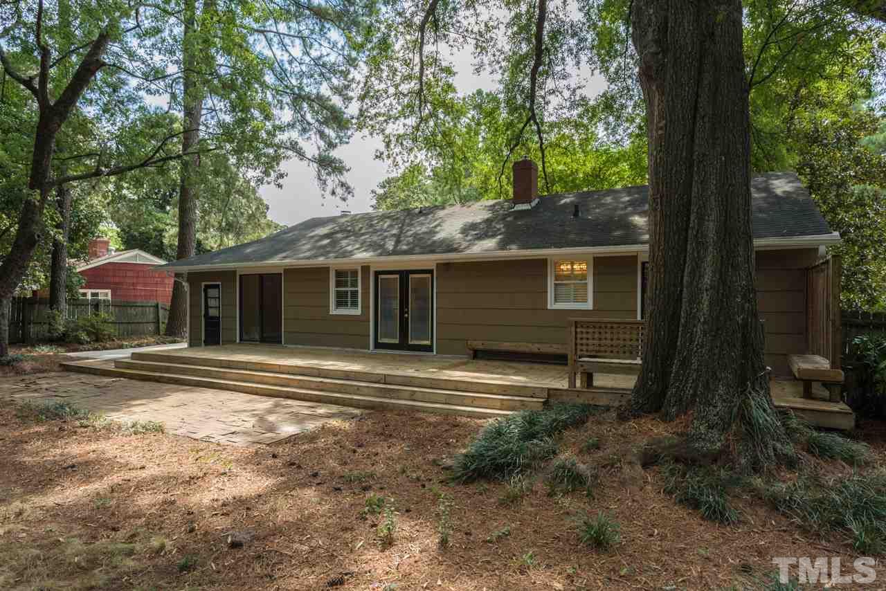 3408 Cherry Lane Raleigh, NC 27607 - Photo 23 of 25 a front view of a house with garden