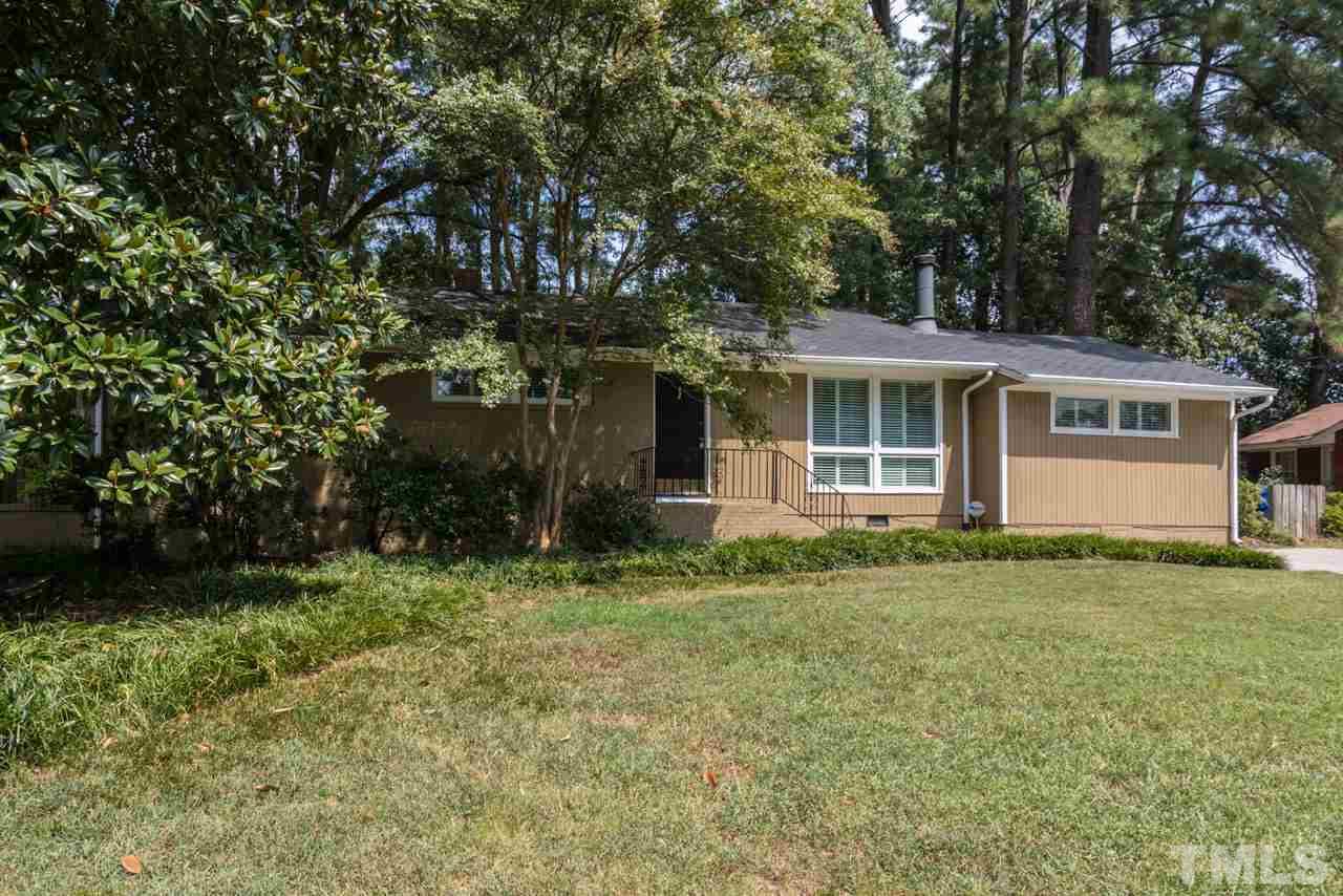 3408 Cherry Lane Raleigh, NC 27607 - Photo 24 of 25 a view of a house with a yard