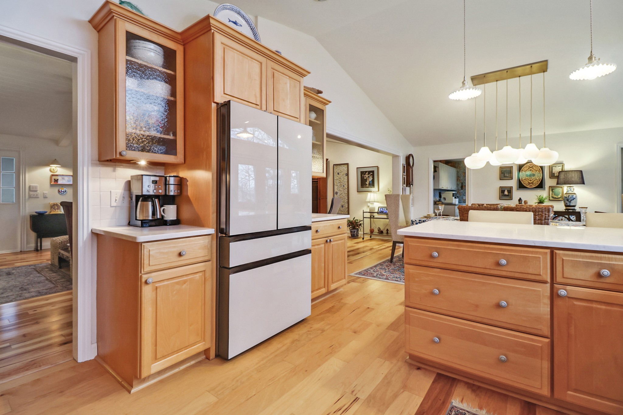 138 Rutgers Circle Crossville, TN 38558 - Photo 14 of 45 a kitchen with granite countertop cabinets and refrigerator