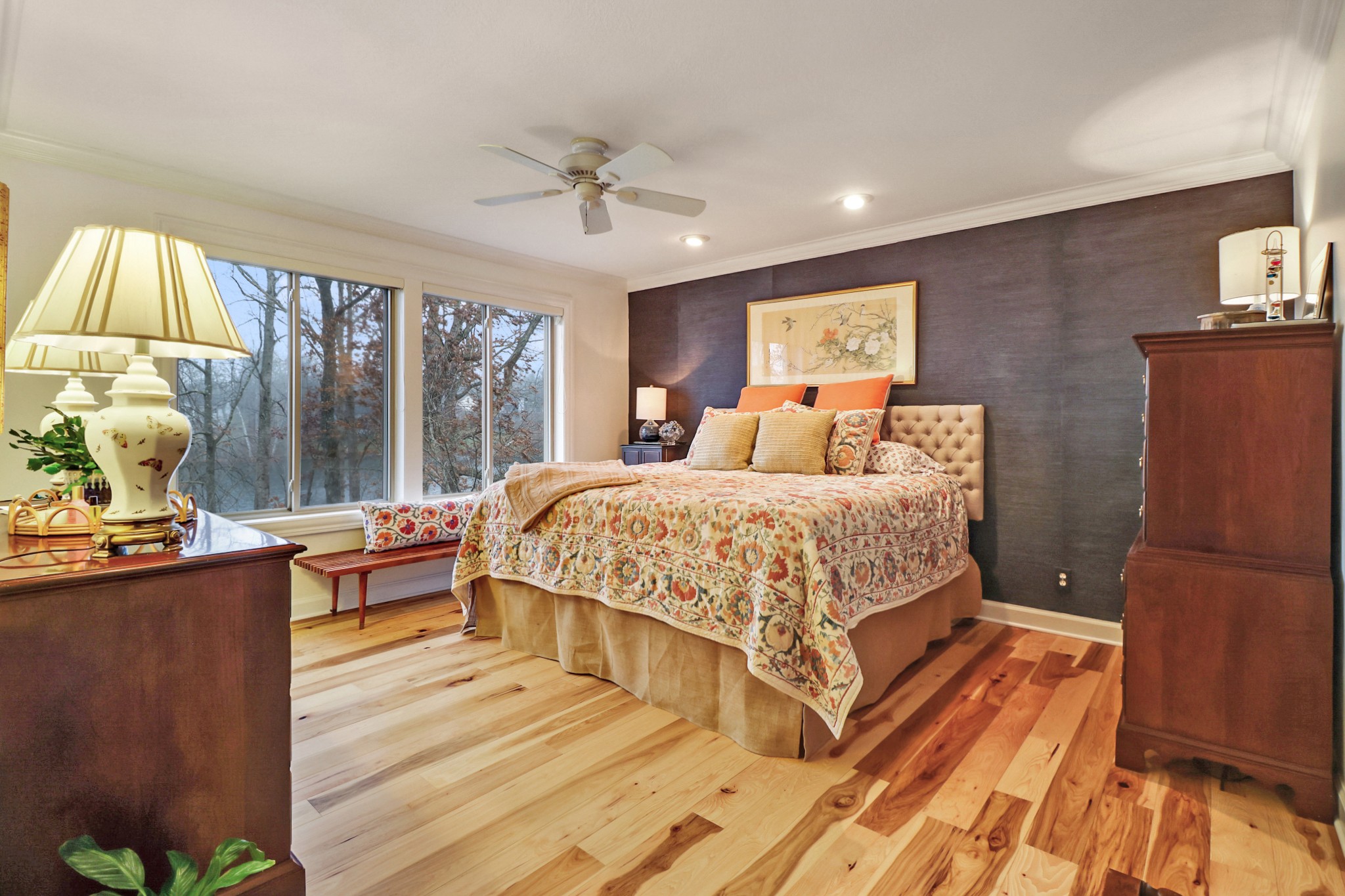 138 Rutgers Circle Crossville, TN 38558 - Photo 15 of 45 a bedroom with a bed and wooden floor